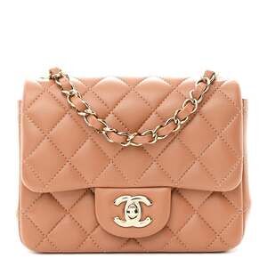Chanel Lambskin Quilted Mini Square #263353C66B
